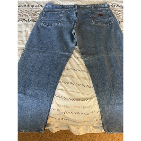 Vintage Carhartt Denim Men’s Jeans Size 44/30 B18STW - Picture 2 of 6
